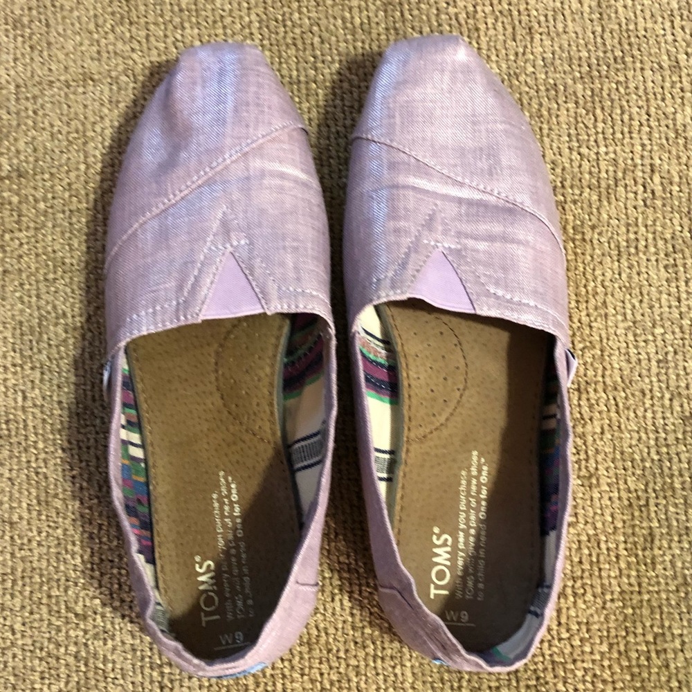 Toms shoes.